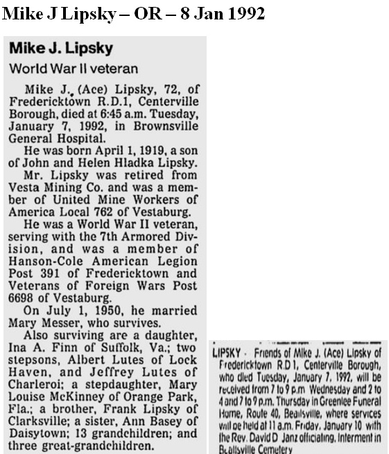 Mike J. Lipsky